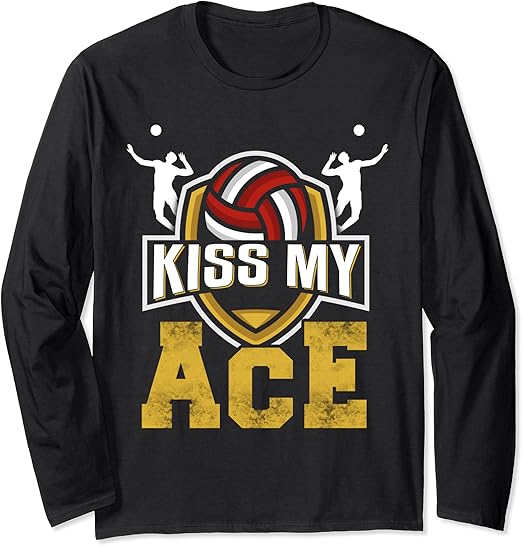 Amazon.com: Funny Volleyball Saying Long Sleeve T-Shirt: Clothing